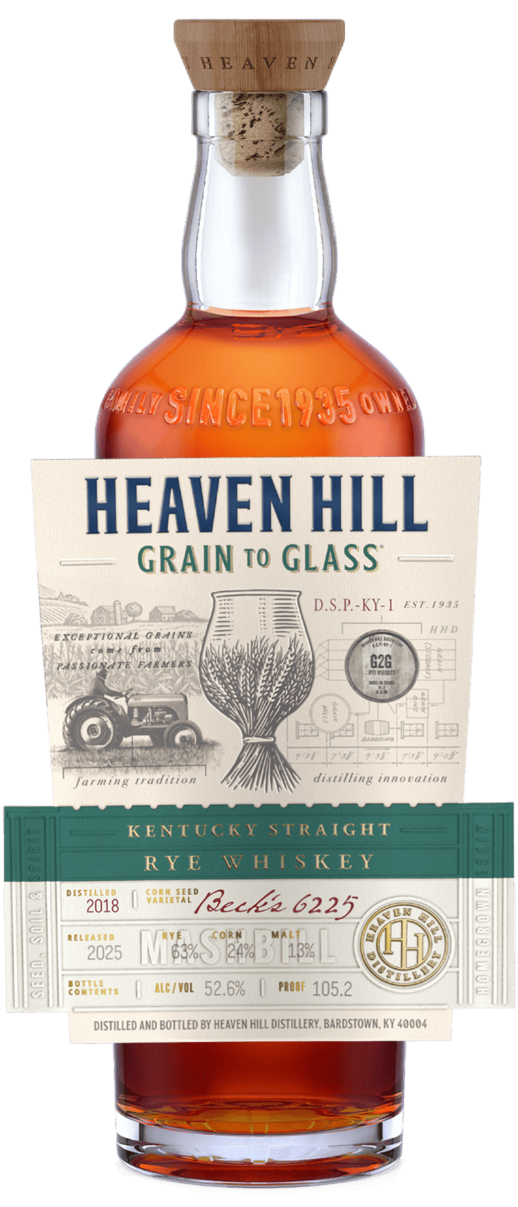 Heaven hill Grain to glass