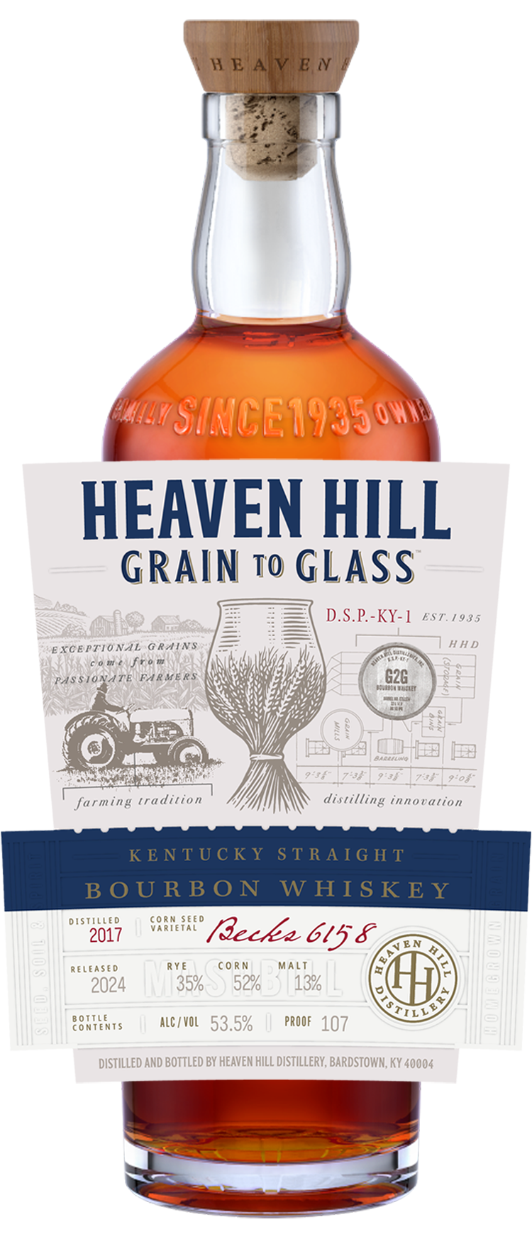 Heaven hill Grain to glass