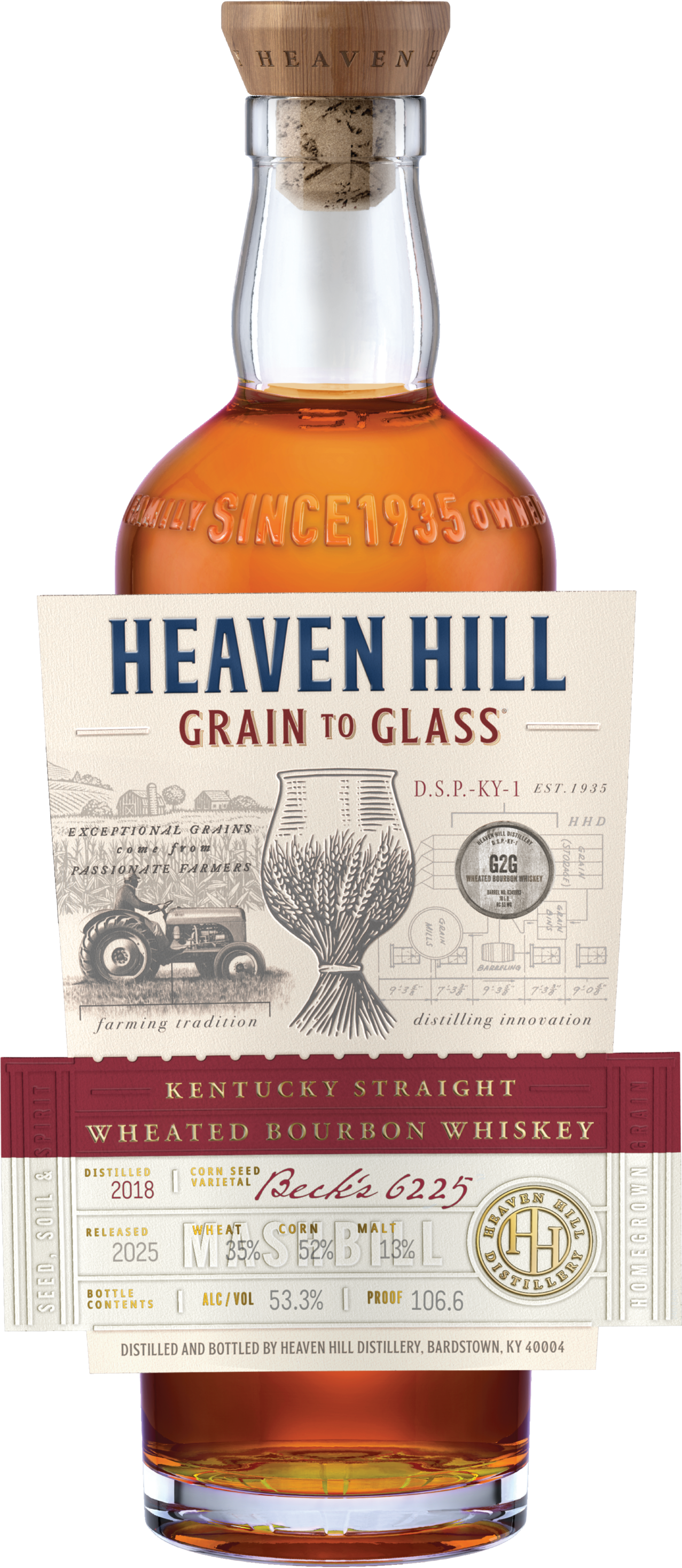 Heaven hill Grain to glass
