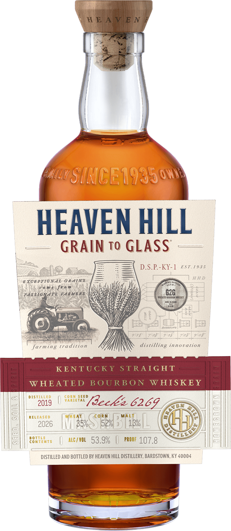 Heaven hill Grain to glass